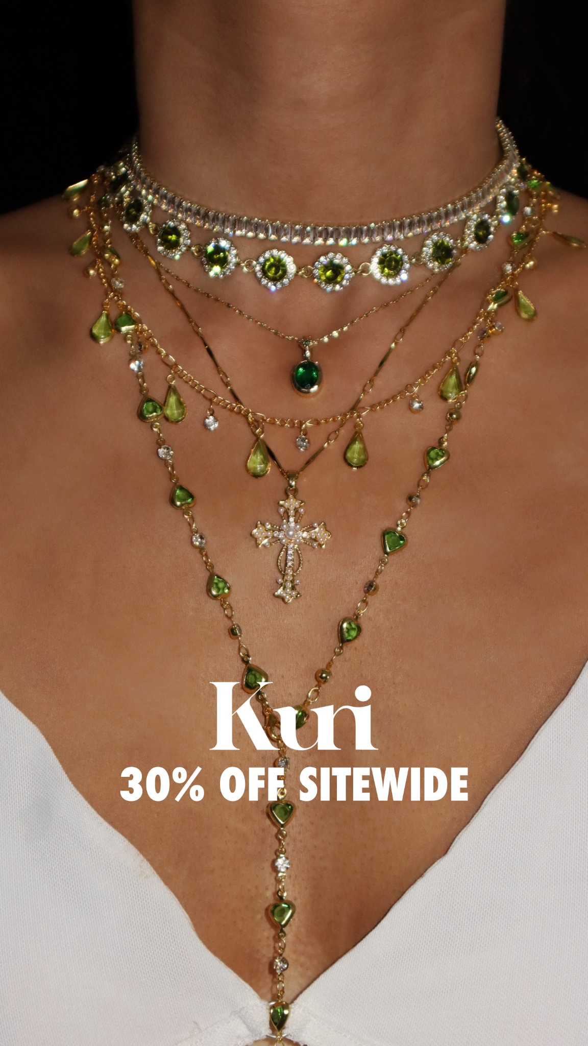 Kuri jewelry Facebook ad