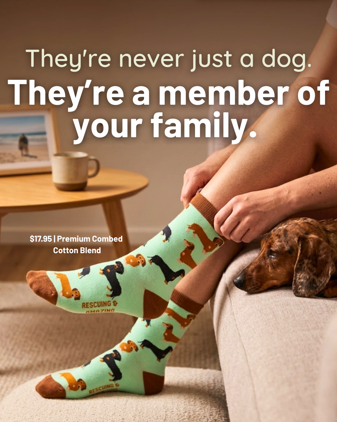 Sydney Sock Project Facebook ad