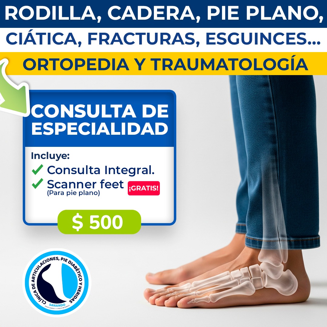 Yo Soy Salud Facebook ad: Ortopedia y Traumatología