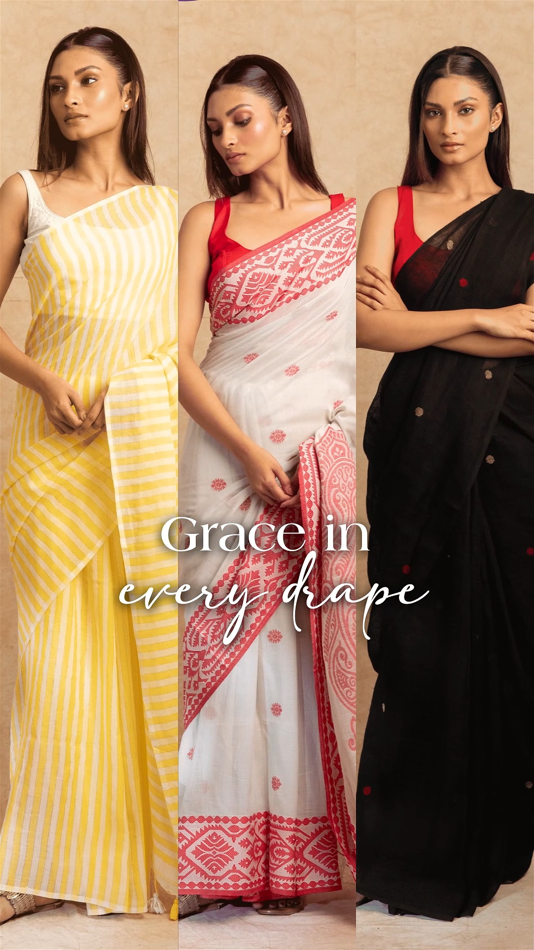 Sudipti Facebook ad: Grace in every drape, elegance in every moment