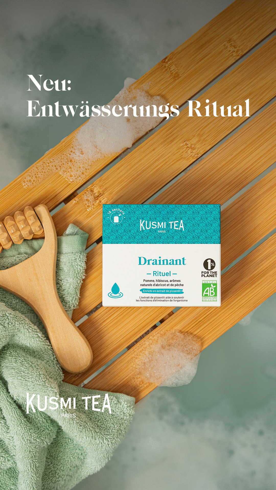 Kusmi Tea Facebook ad from Sep 2, 2026