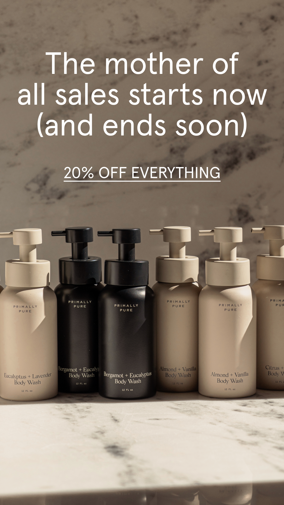 Primally Pure Skincare Facebook ad