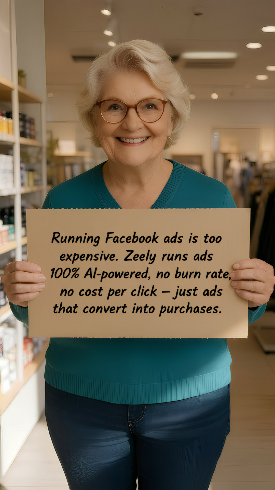 Zeely Facebook ad