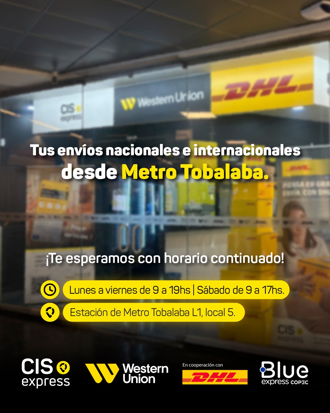 CIS Express Chile Facebook ad