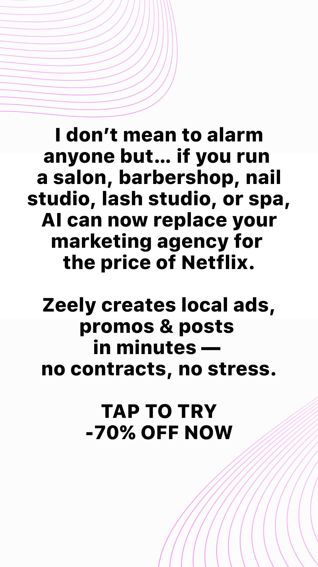 Zeely Facebook ad