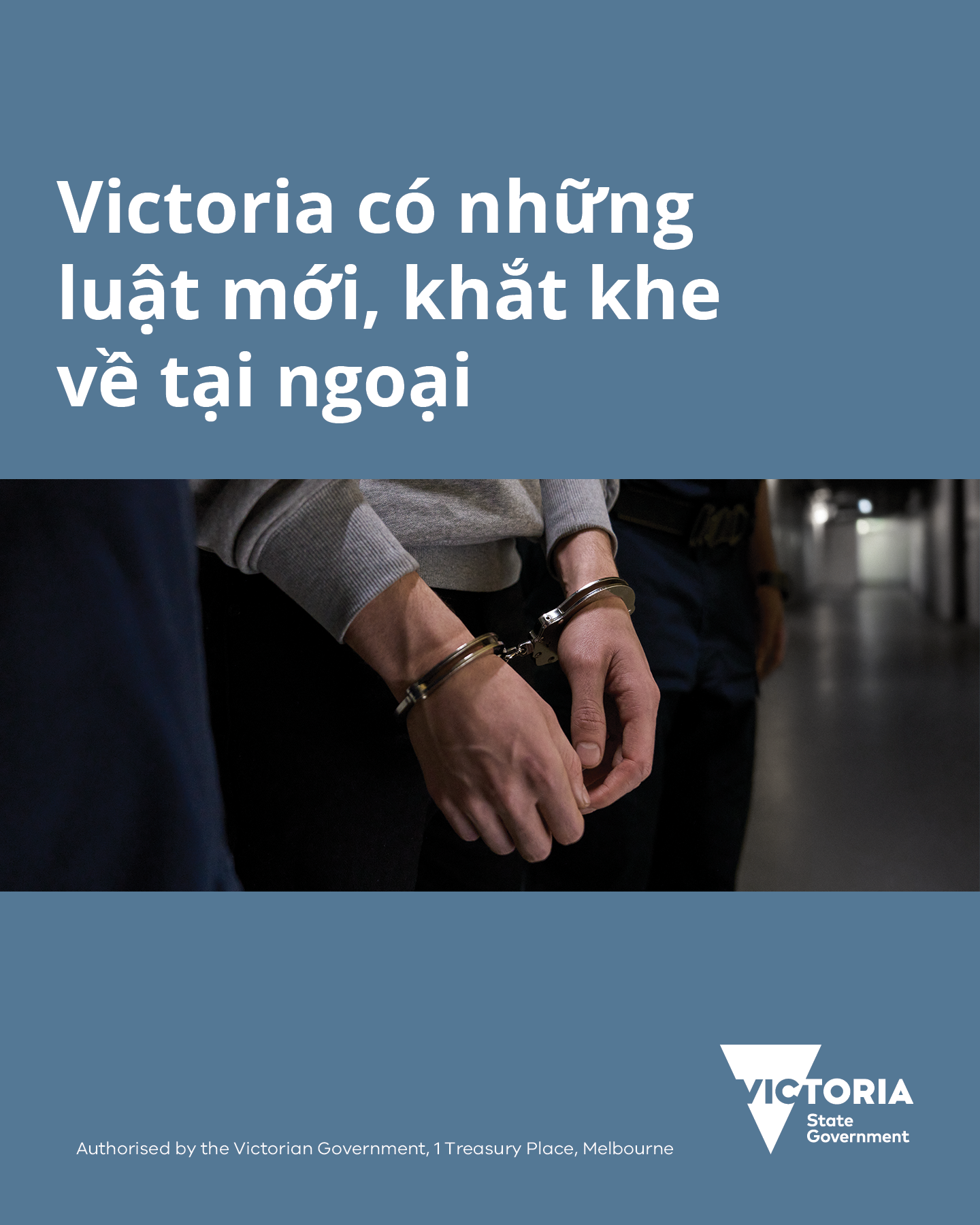 Department of Justice and Community Safety, Victoria, Australia Facebook ad
