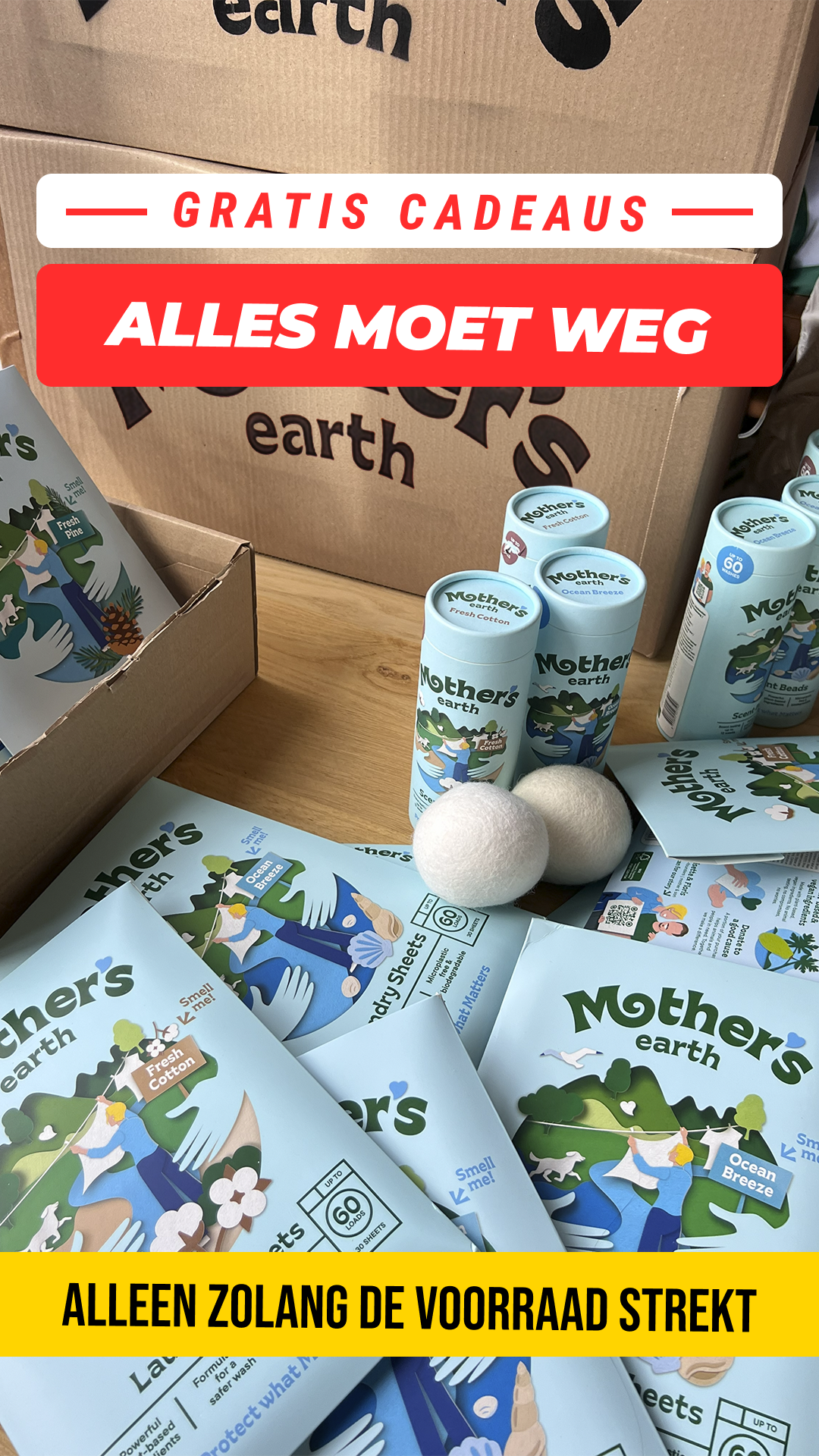 Mothers Earth Facebook ad