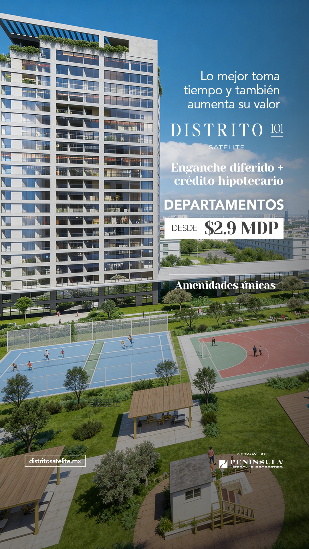 Distrito Satélite 101 Facebook ad from Jun 21, 2026