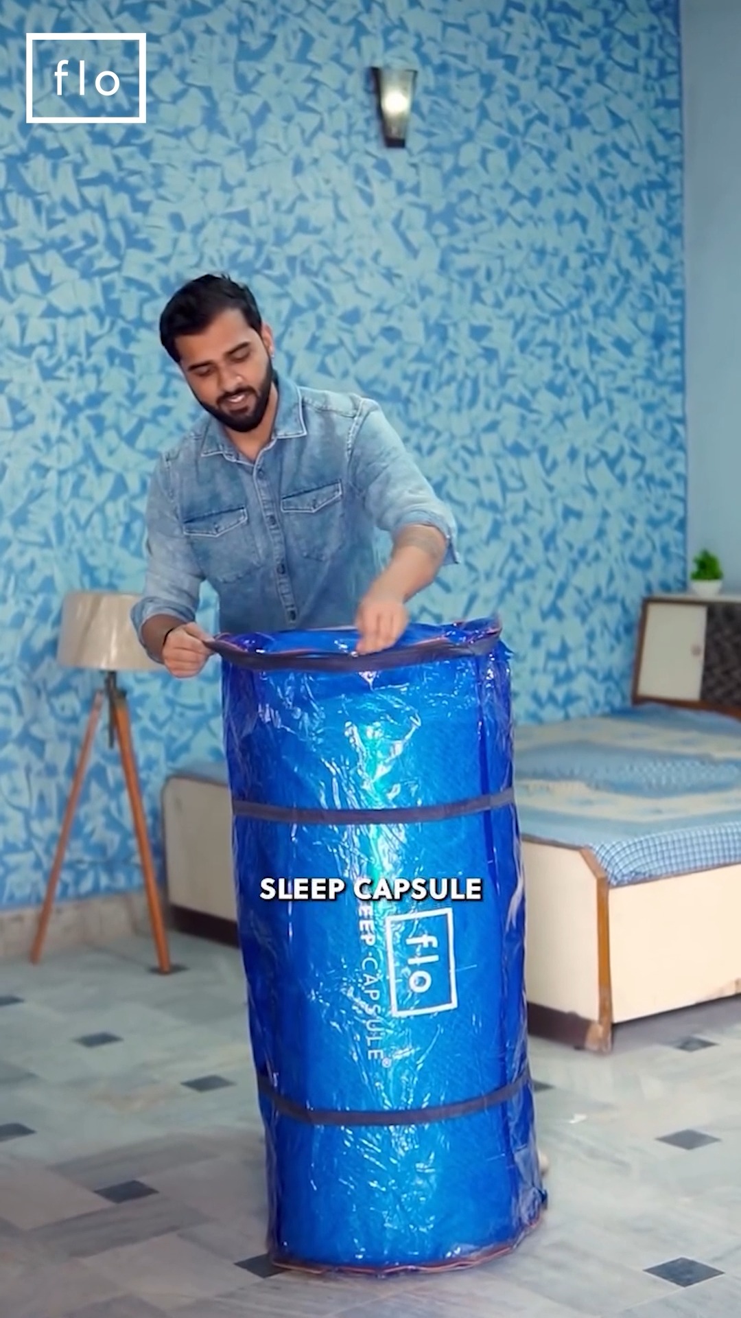 Flo Mattress Facebook ad: With 100% Natural Latex and Motion Isolation Technology…