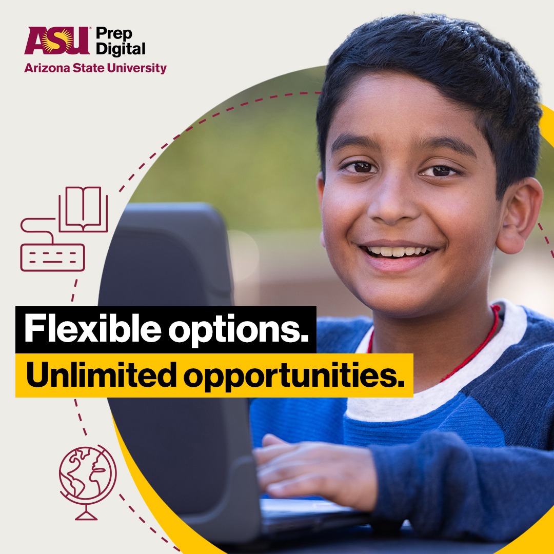 ASU Prep Digital Facebook ad