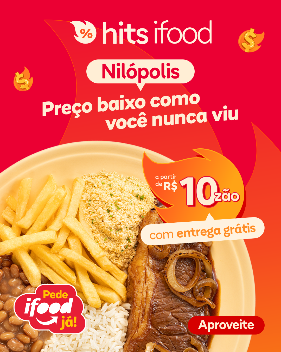 IFood Litoral Facebook ad