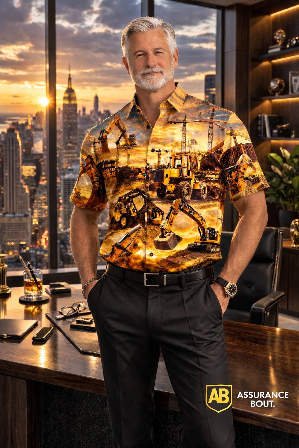 The Future Fashion Facebook ad: Chemises foulards premium, Style des grands hommes