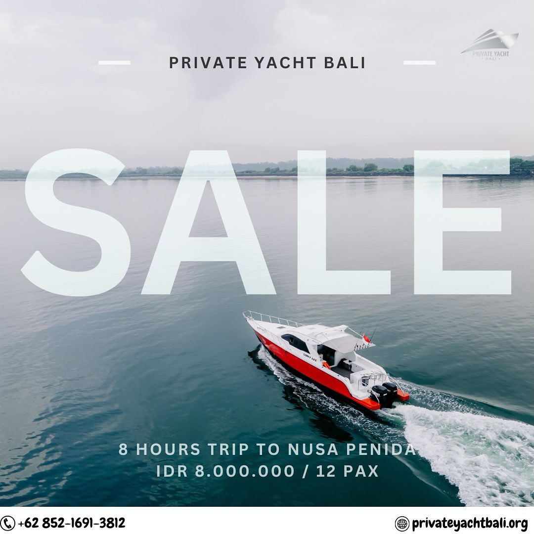 Private Yacht Bali Facebook ad