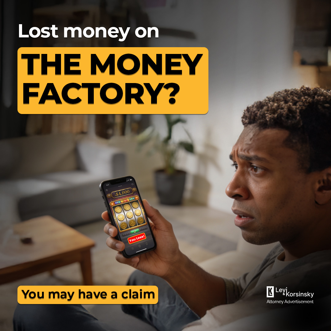 Levi & Korsinsky, LLP Facebook ad