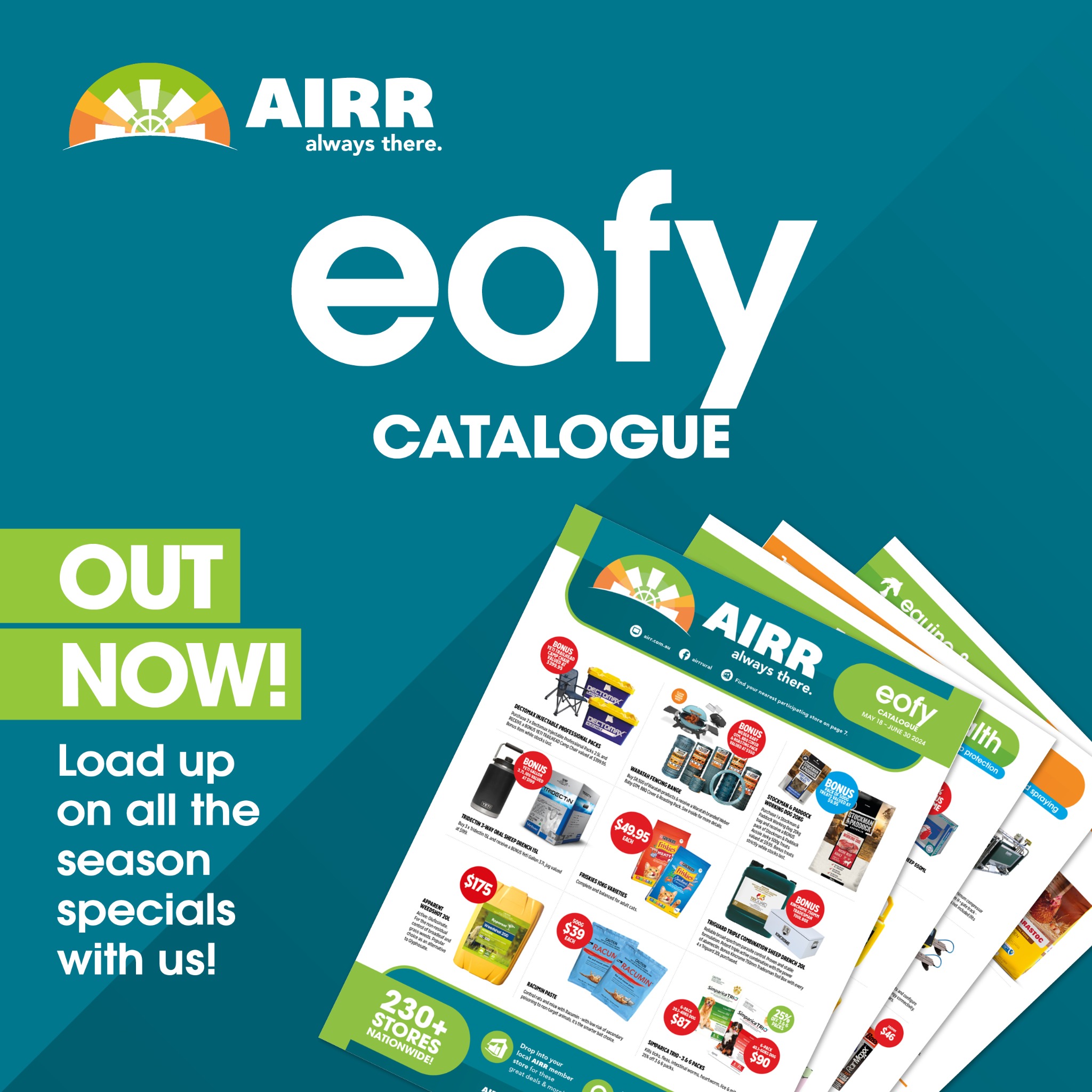 AIRR Facebook ad: Your Local Team in Drouin