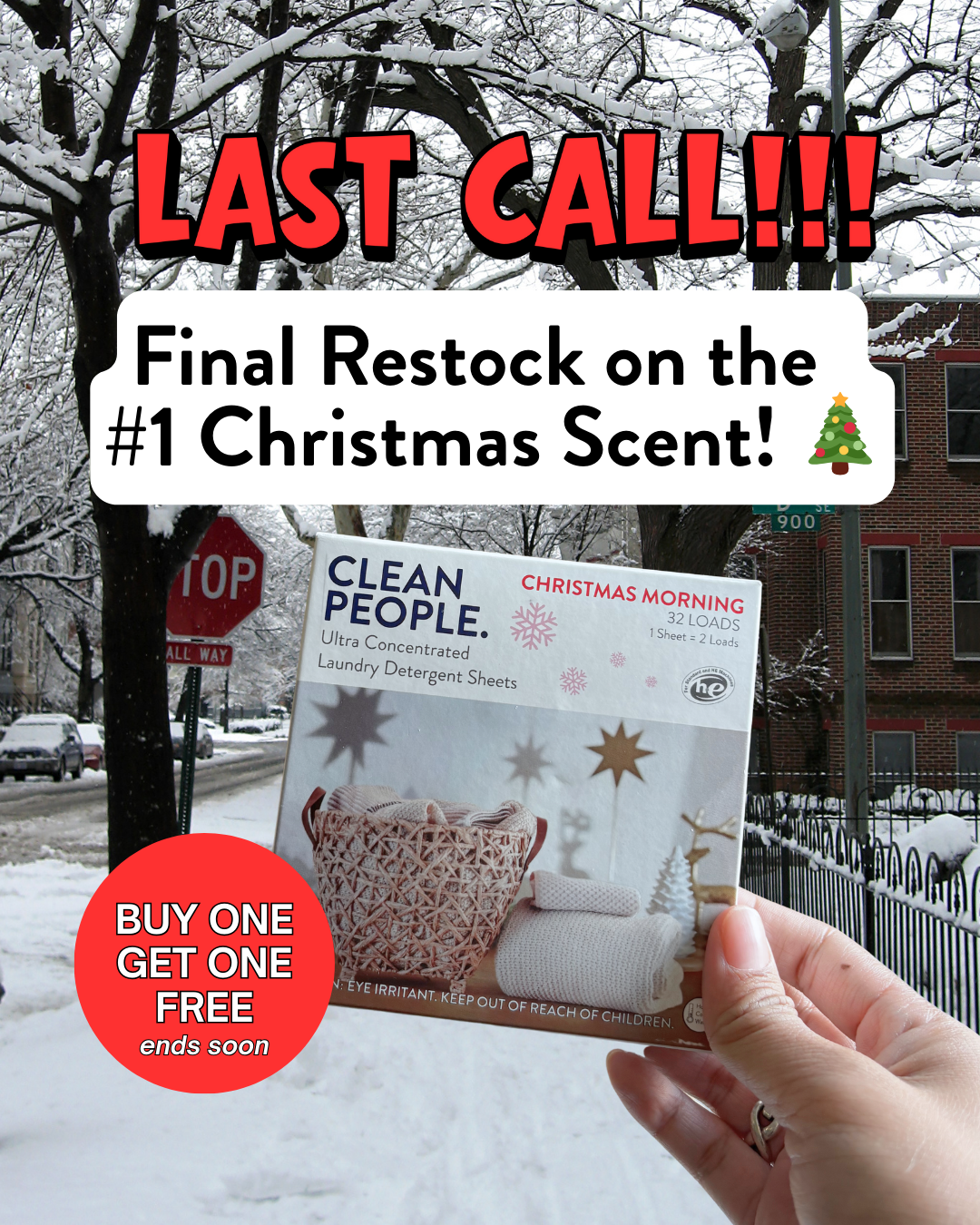 Clean People. Facebook ad