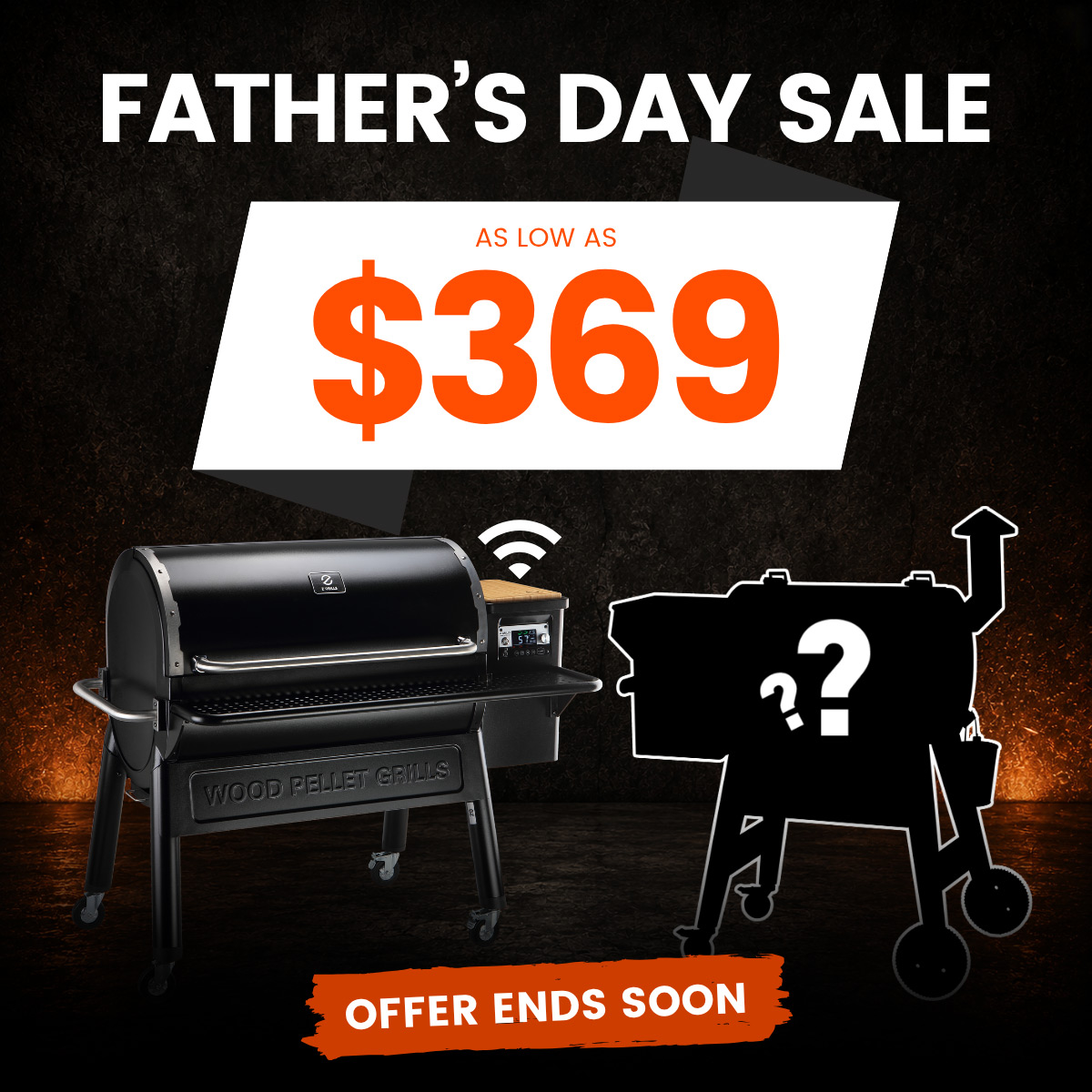 Z Grills Facebook ad: START YOUR UPGRADE JOURNEY