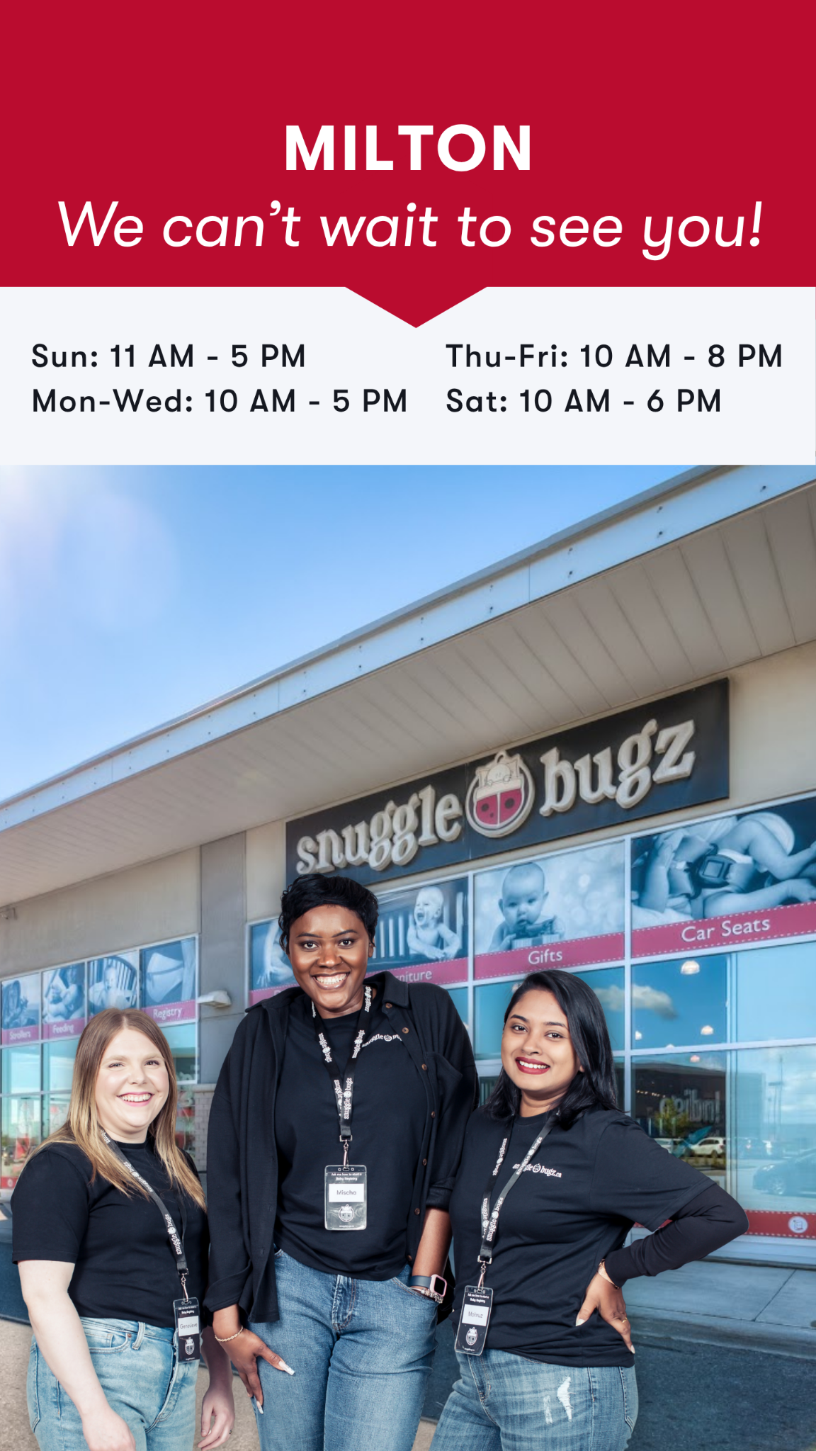 Snuggle Bugz - Canada's Baby Store Facebook ad