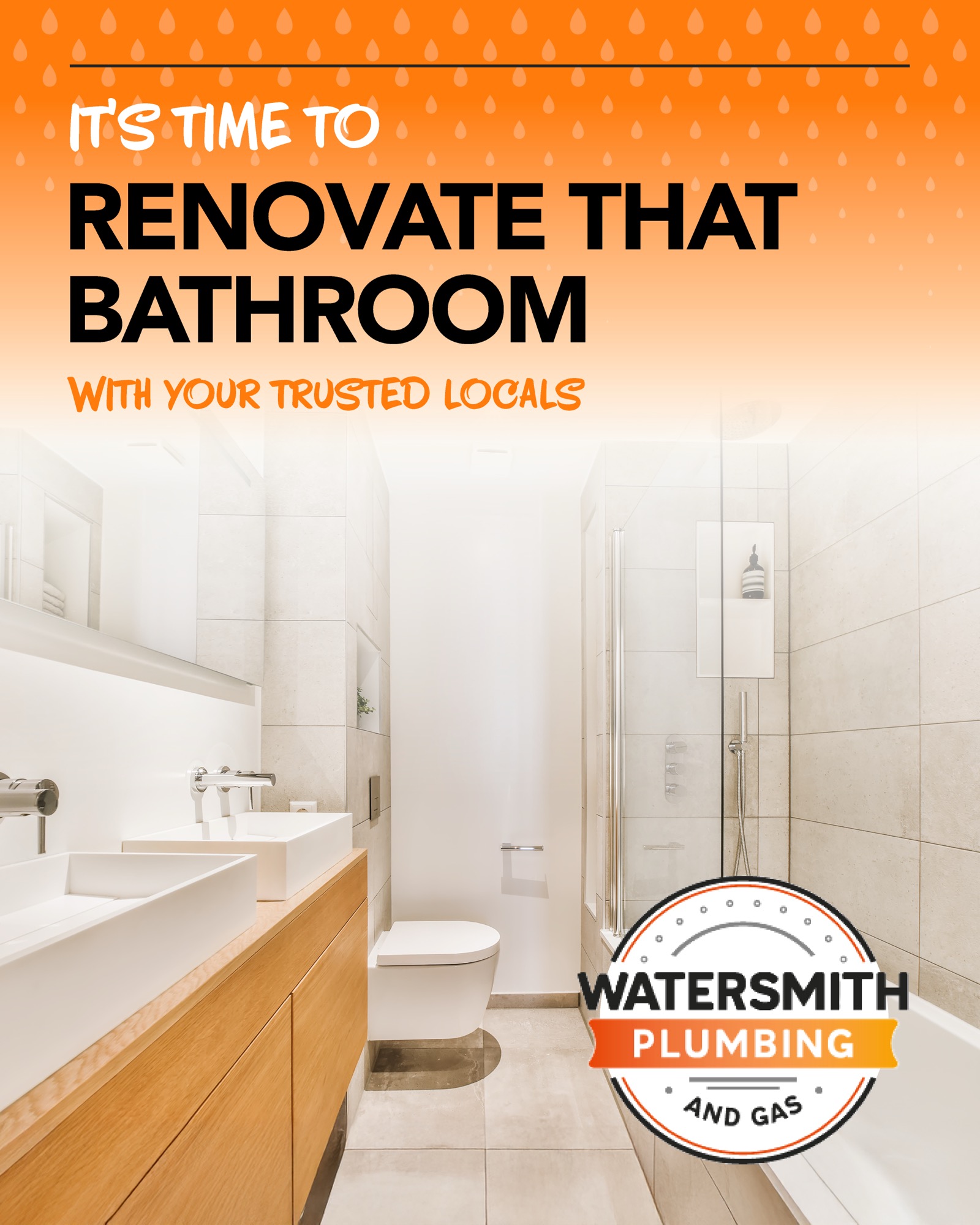Watersmith Plumbing and Gas Facebook ad: Enquire Now for 2026