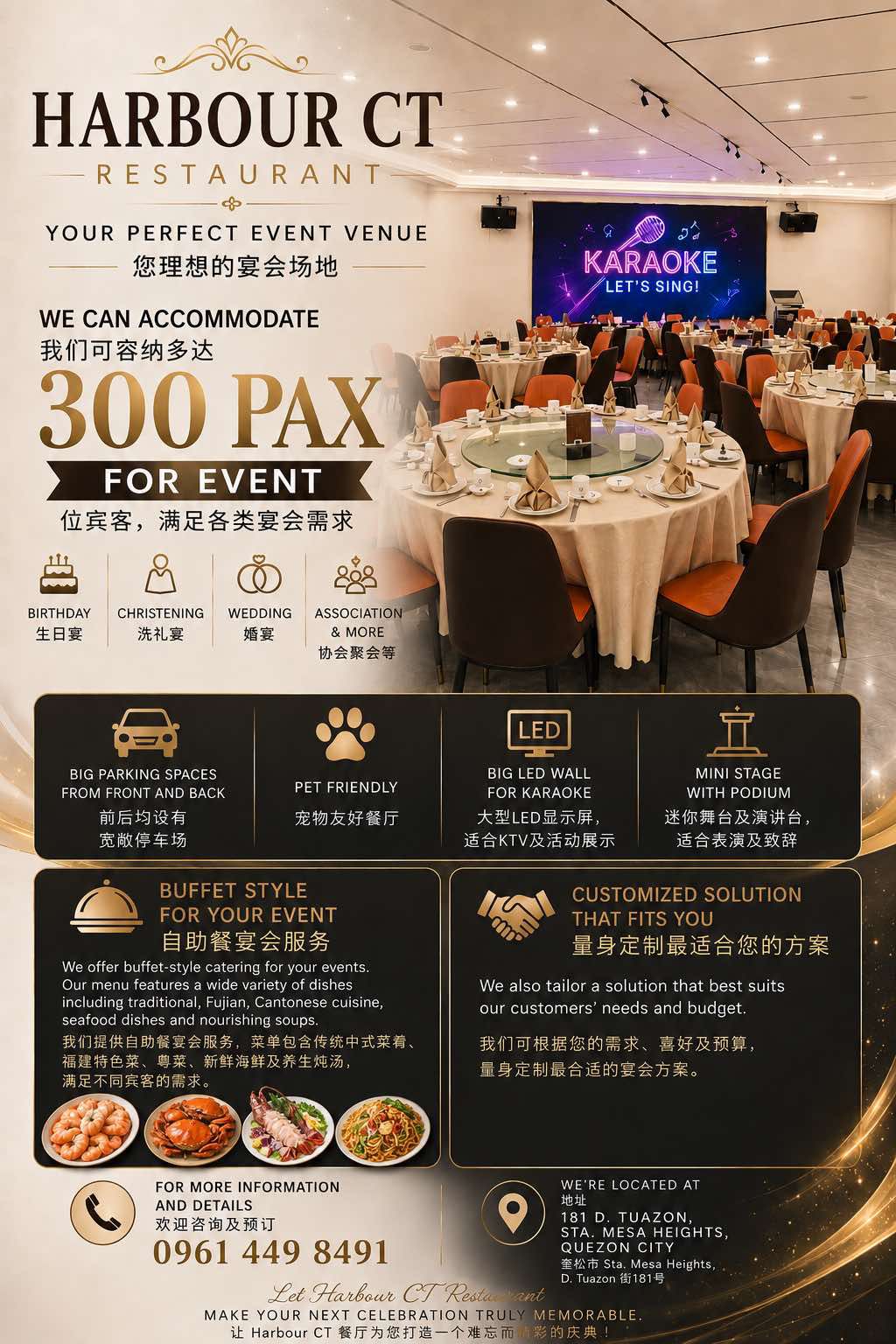 Harbour CT Restaurant Facebook ad