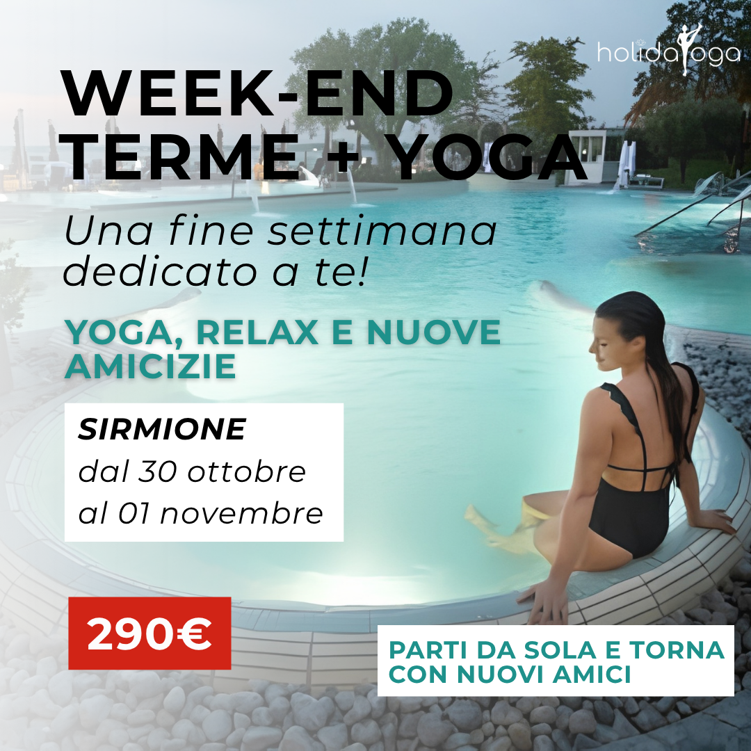 Holidayoga Facebook ad: Weekend di Benessere