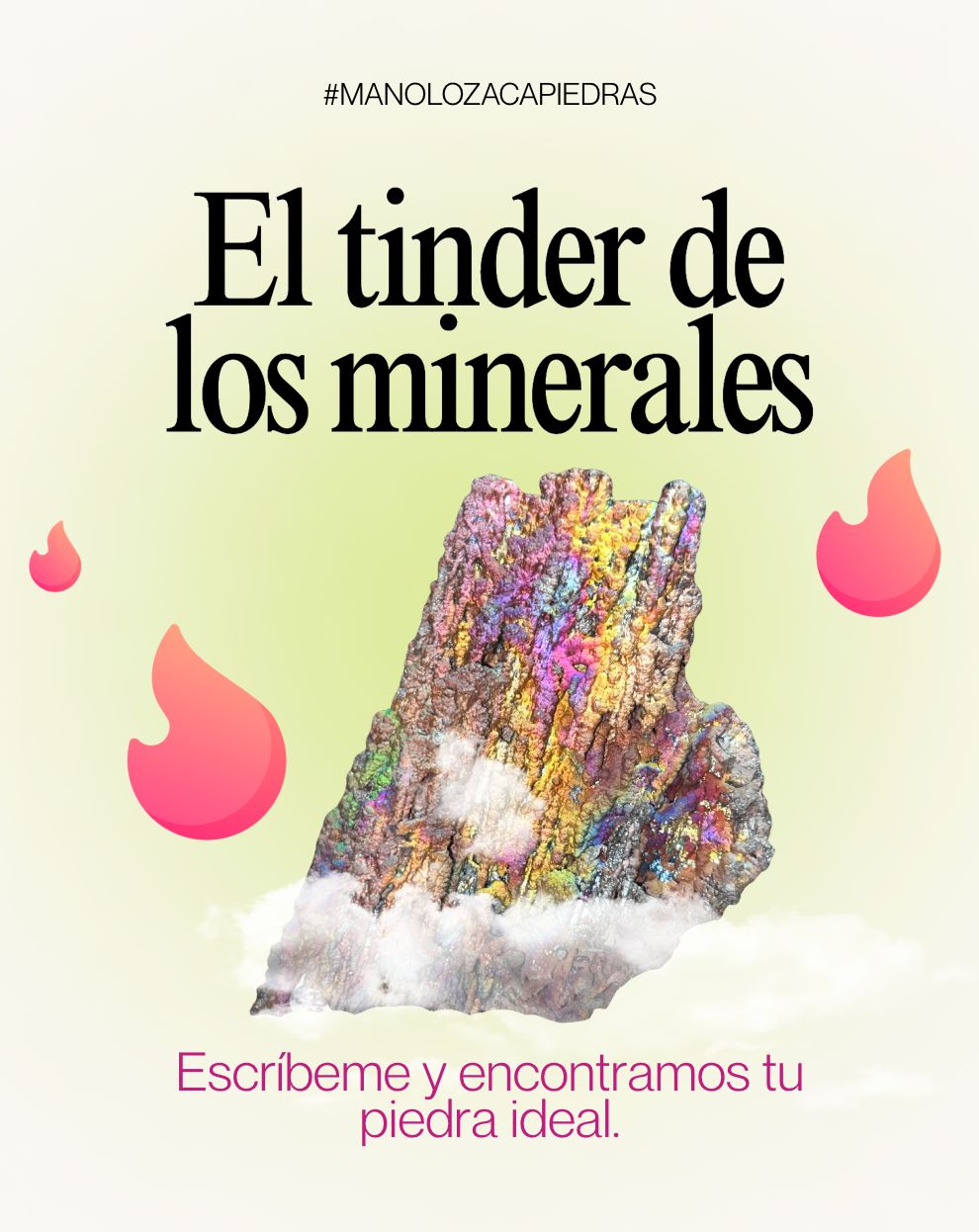 Manolozacapiedras Facebook ad: Soy Manolo, tu experto en minerales, y te…