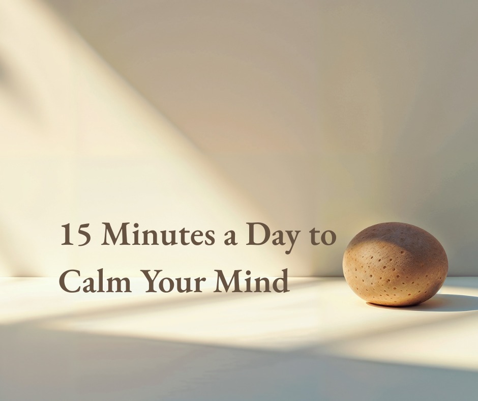 The Engaged Mindfulness Initiative Facebook ad: Feeling stressed, overwhelmed, or constantly on the go?