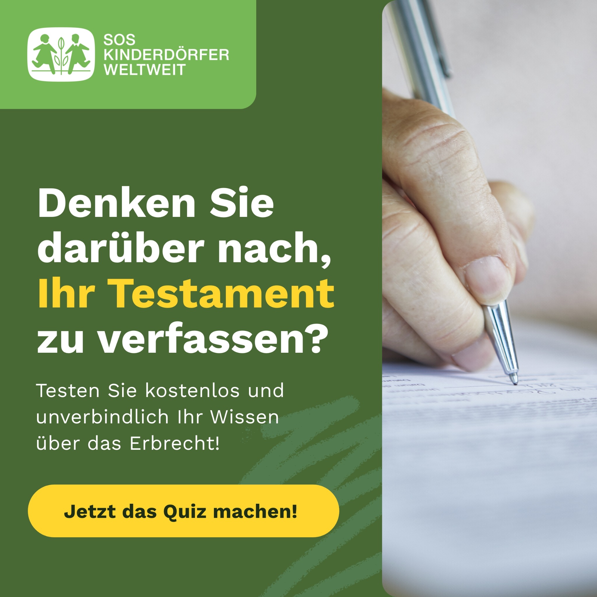 SOS-Kinderdörfer weltweit Facebook ad from May 6, 2026