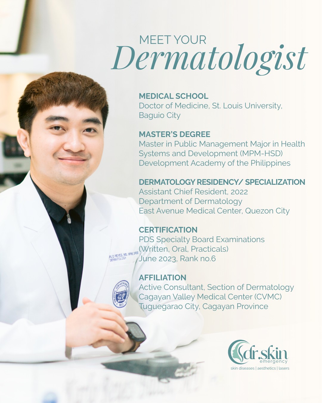 Dr. SkinEmergency - Dermatologist Facebook ad