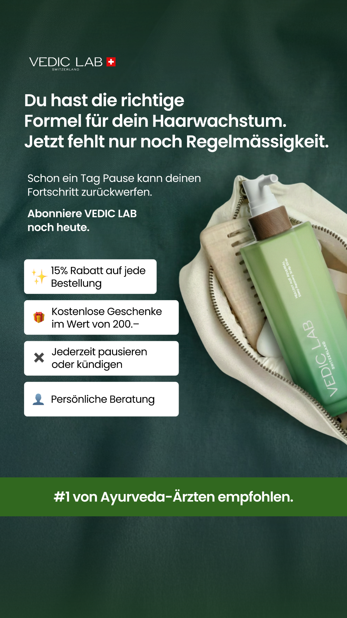 VEDIC LAB Facebook ad