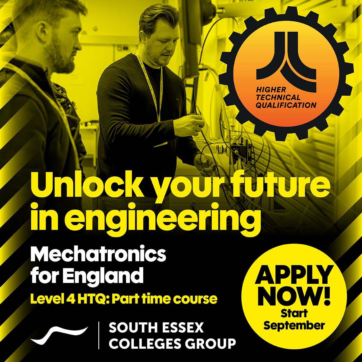 South Essex Colleges Group Facebook ad: Funding available through Student Finance England
