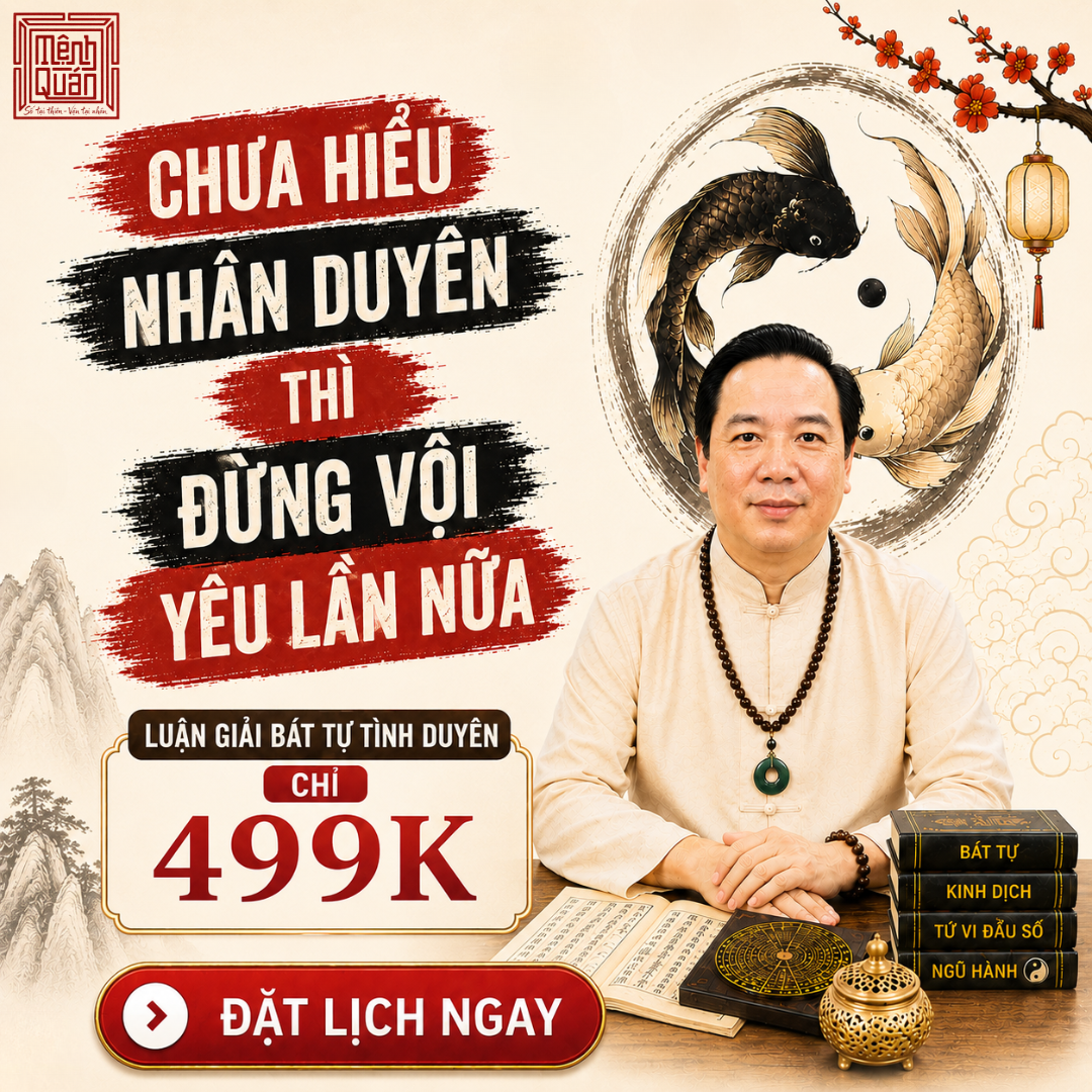 Mệnh Quán Facebook ad: +986 Người đã lập lá số Bát Tự