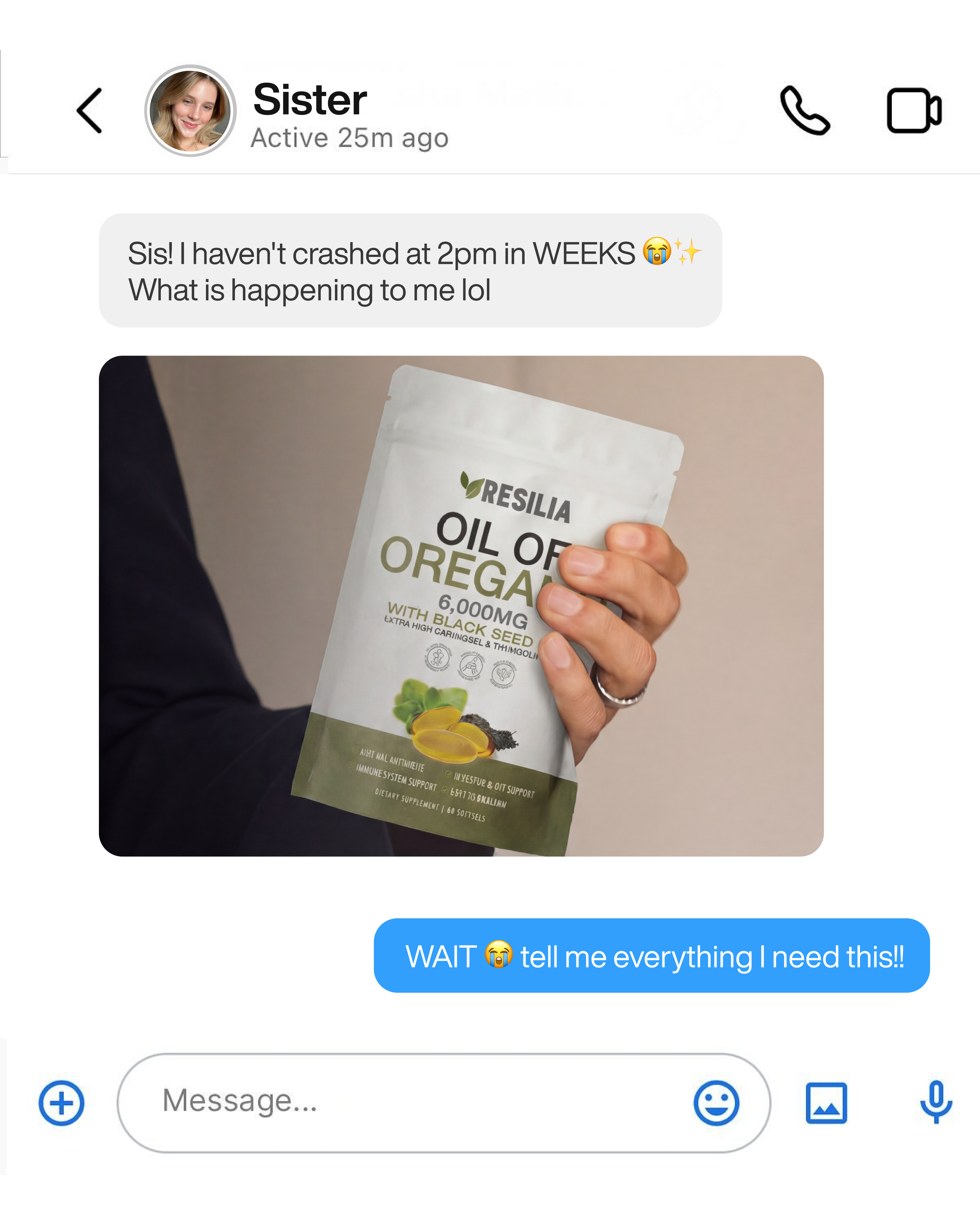 Resilia Facebook ad