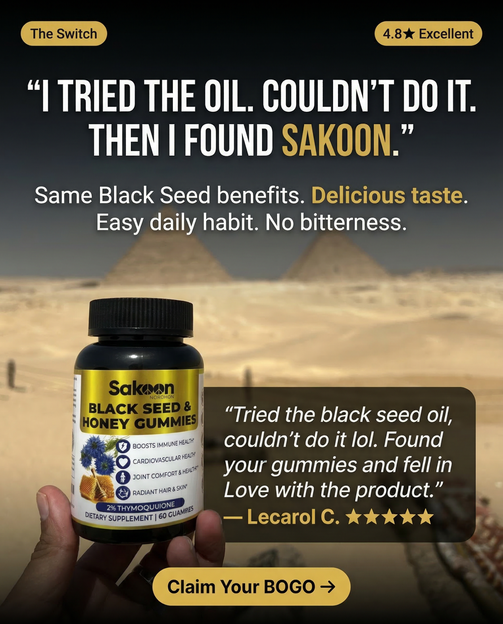 Sakoonnutrition Facebook ad