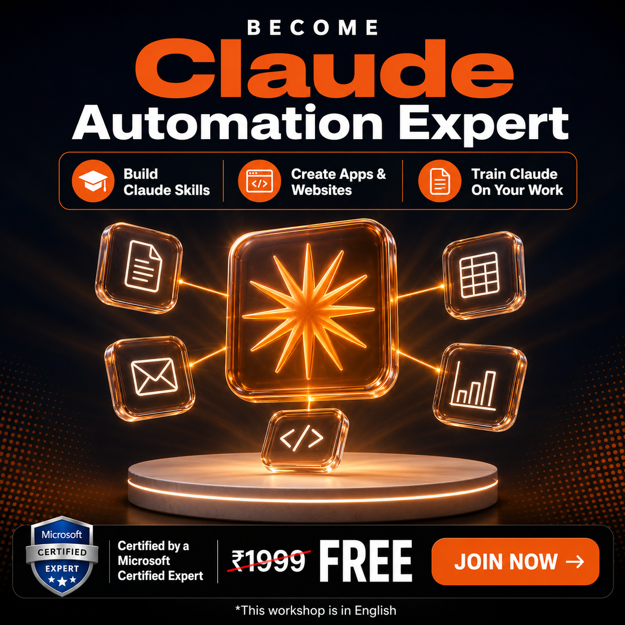 The Claude Club Facebook ad