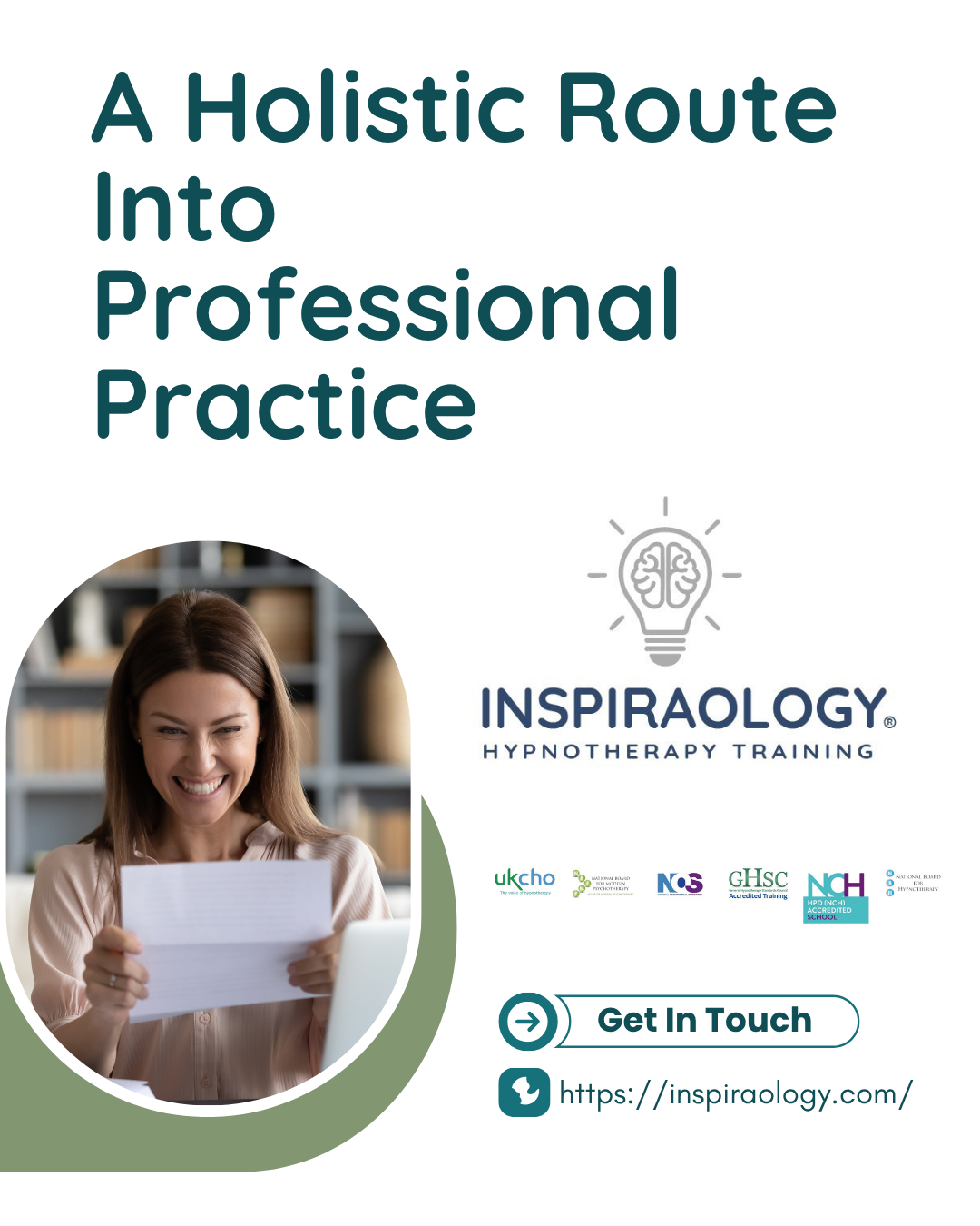 IHT London Hypnotherapy Training Facebook ad