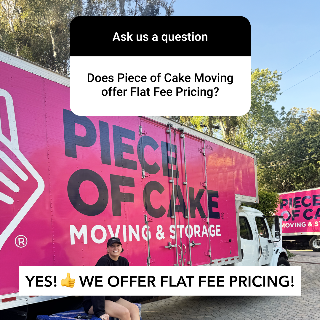 Piece of Cake Moving & Storage Facebook ad
