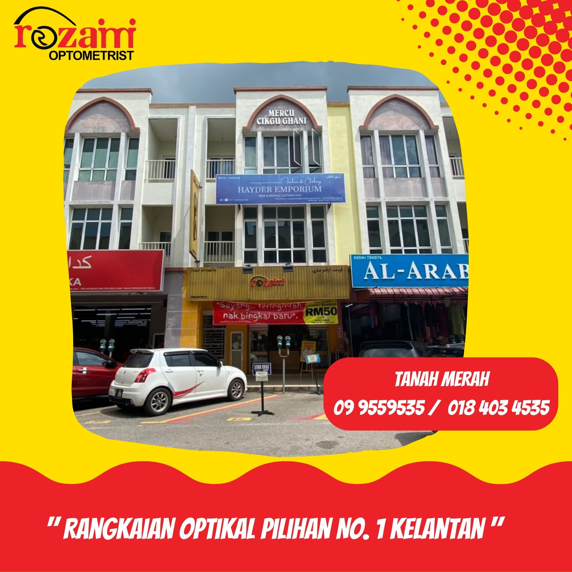 Rozaimi Optometrist Facebook ad