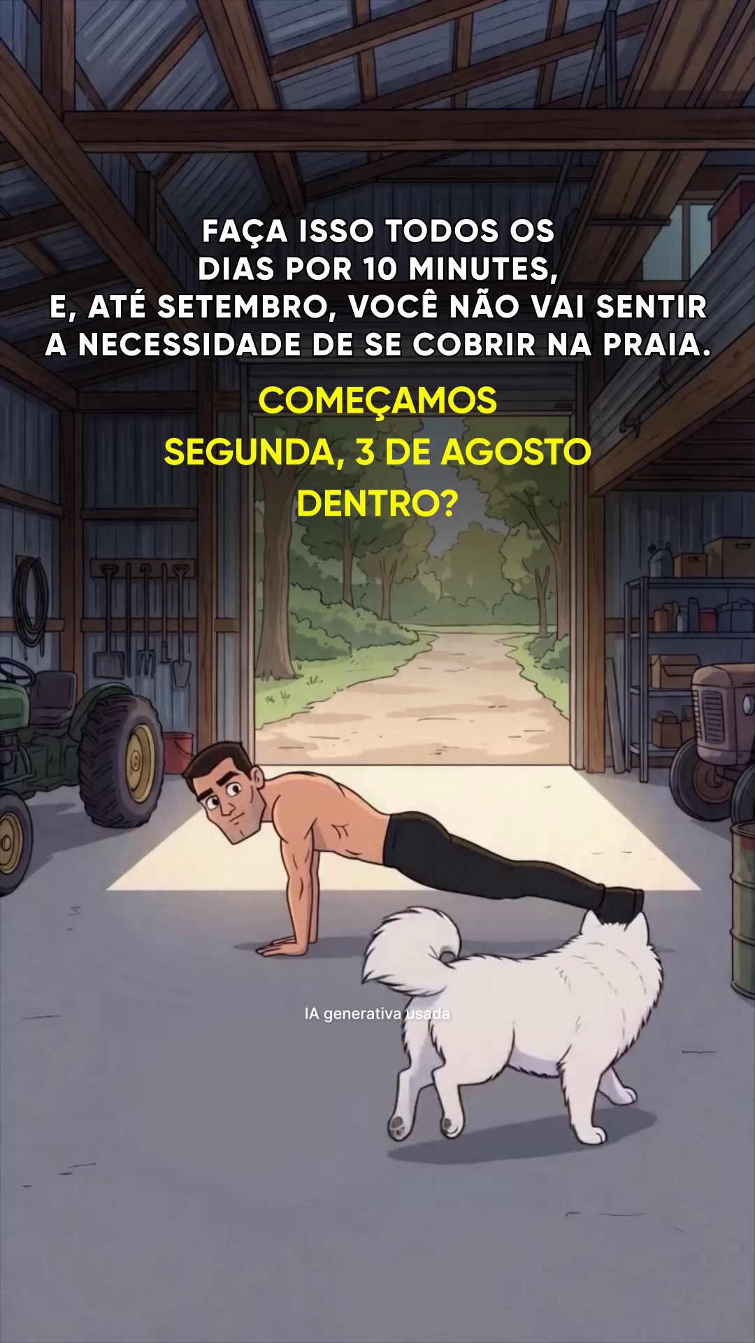 BetterMe Men Facebook ad: ¡Comienza la transformación ahora!