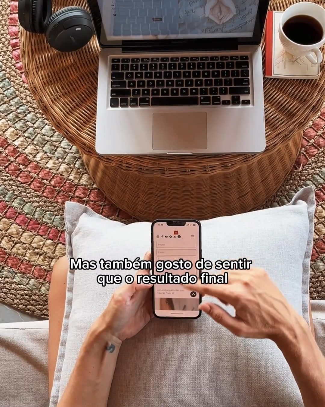 Wix Facebook ad: Crie seu site conversando