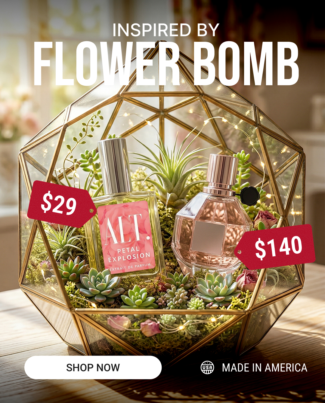 ALT. Fragrances Facebook ad