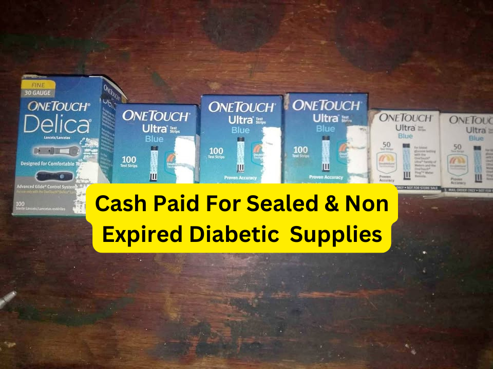 Cash For Diabetic Supplies Ohio Facebook ad
