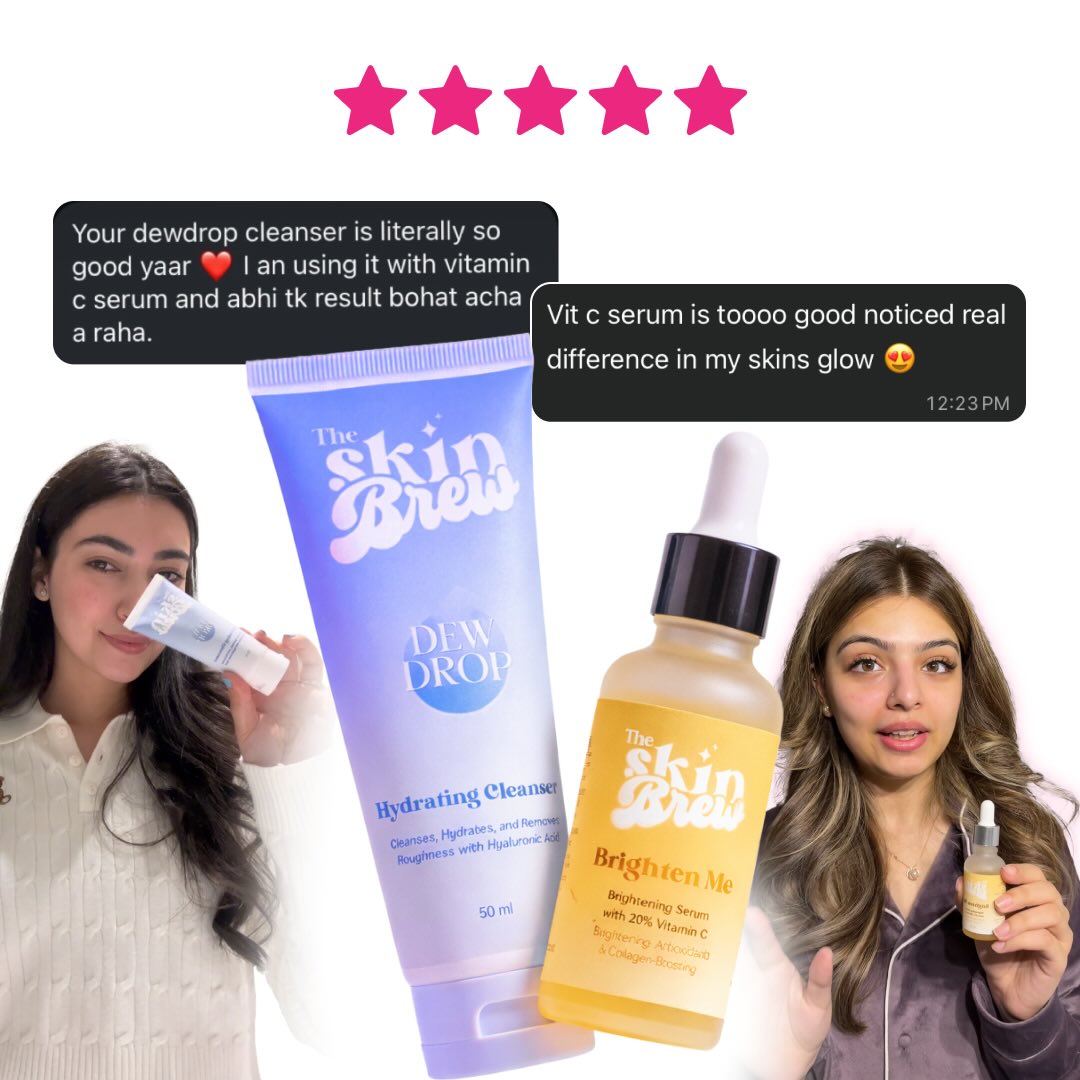 The Skin Brew Facebook ad