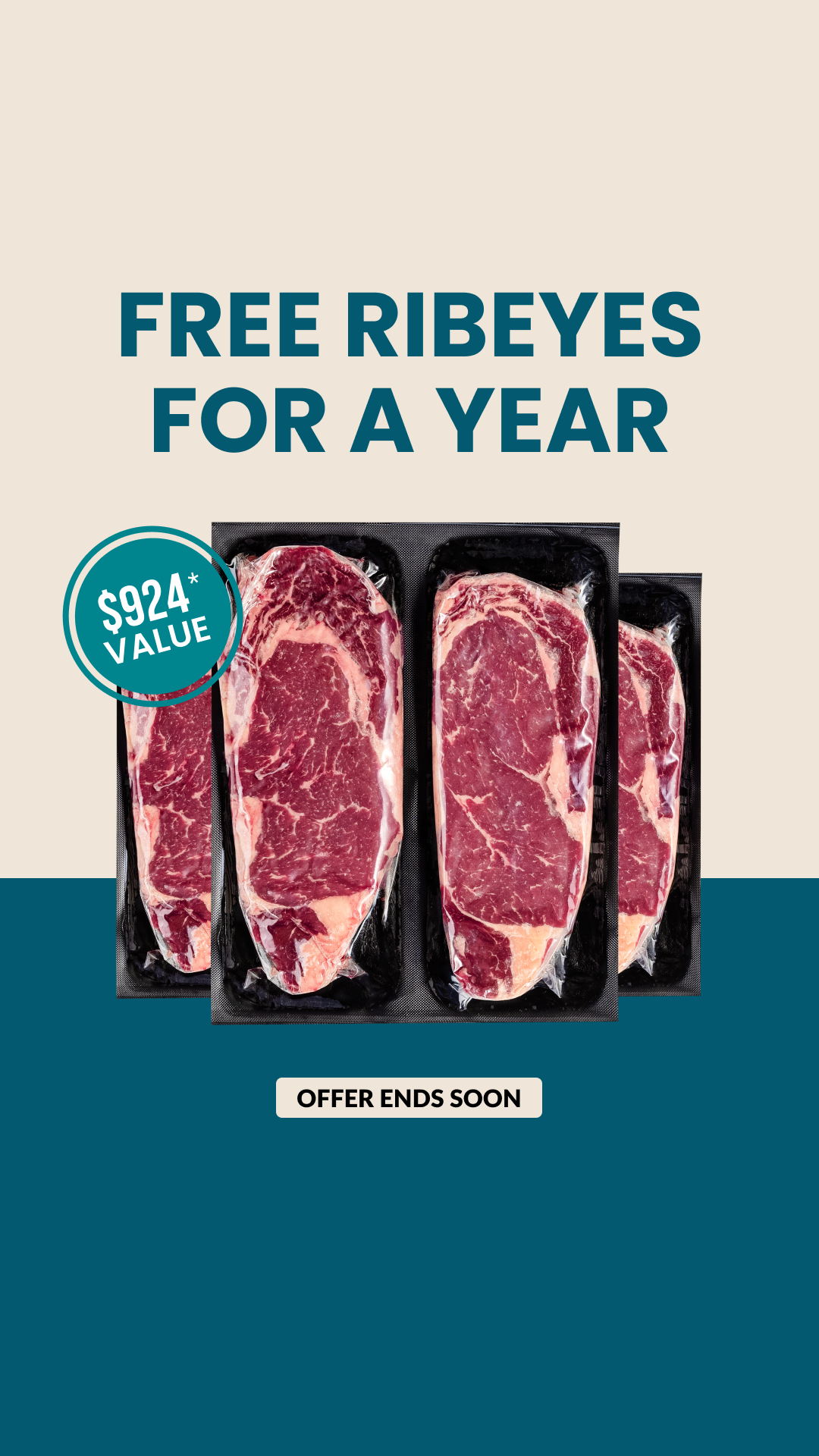 ButcherBox Facebook ad