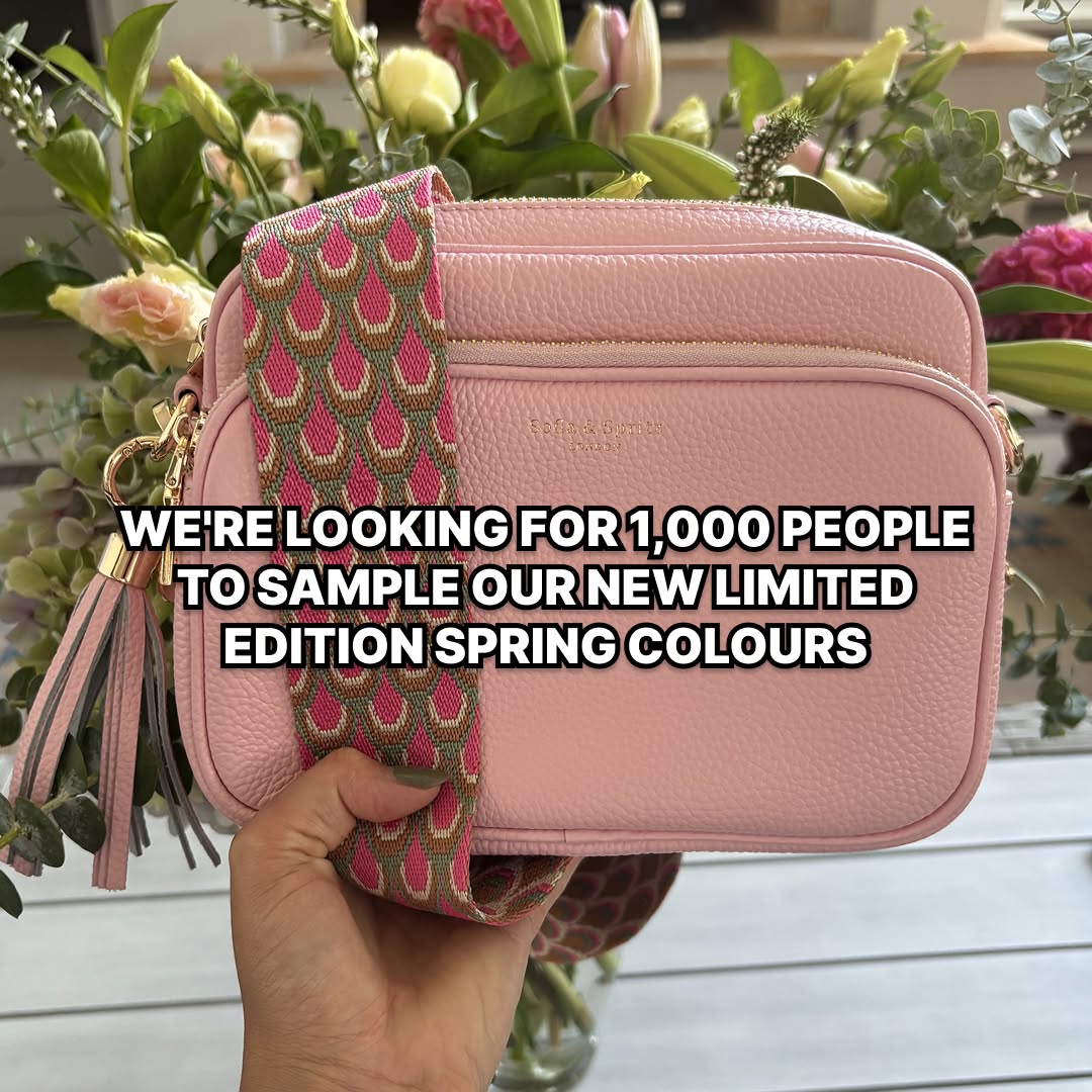 Sofia & Spritz Facebook ad: All colours are selling out fast