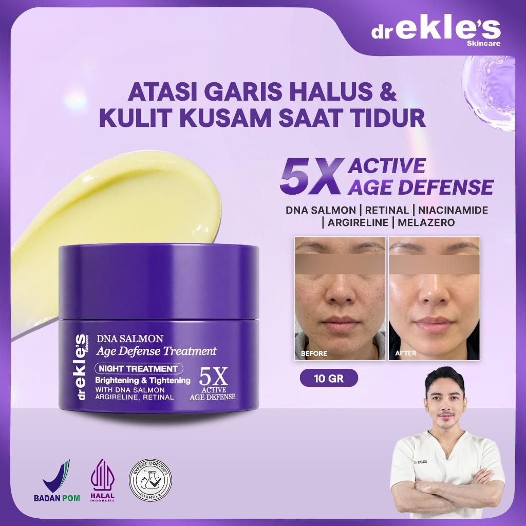 Dr Ekles Skincare Facebook ad: 8X Mencerahkan Kulit Wajah & Badan!