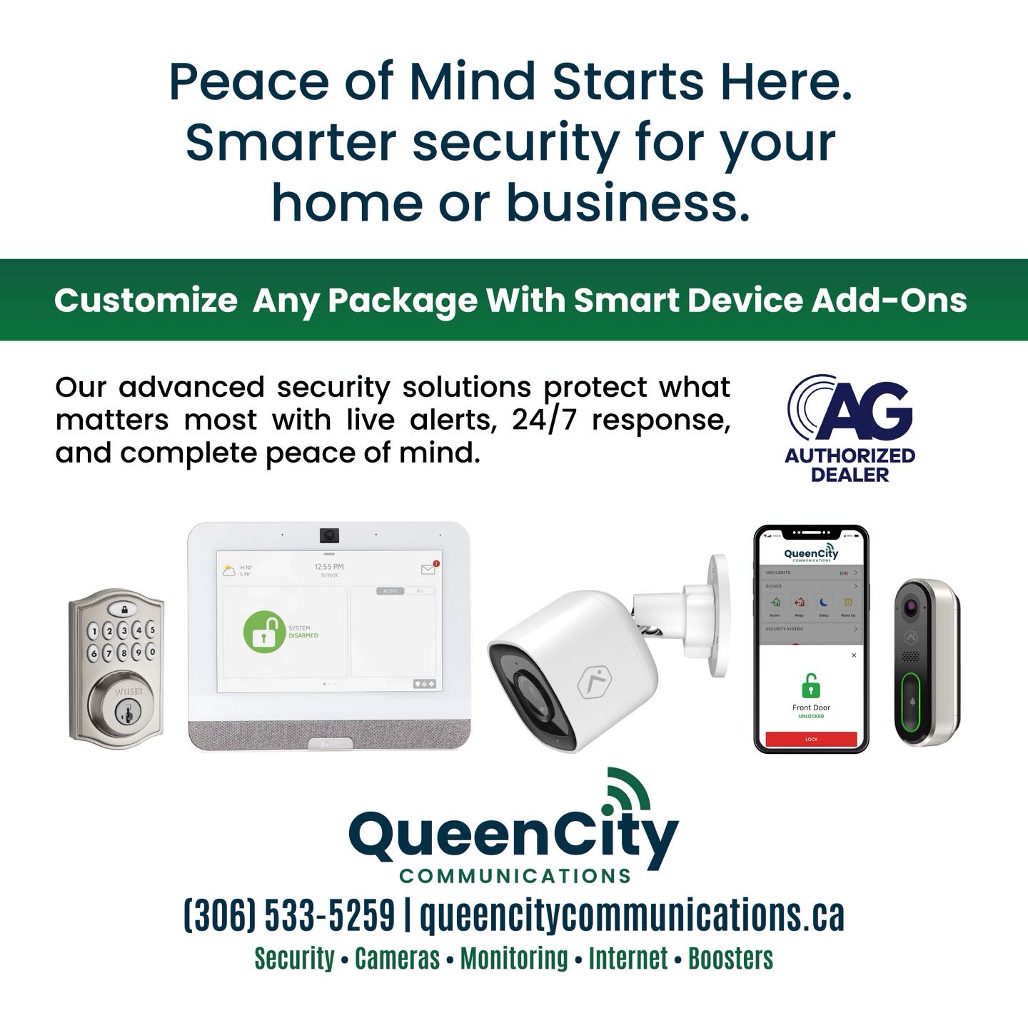 Queen City Communications  Facebook ad