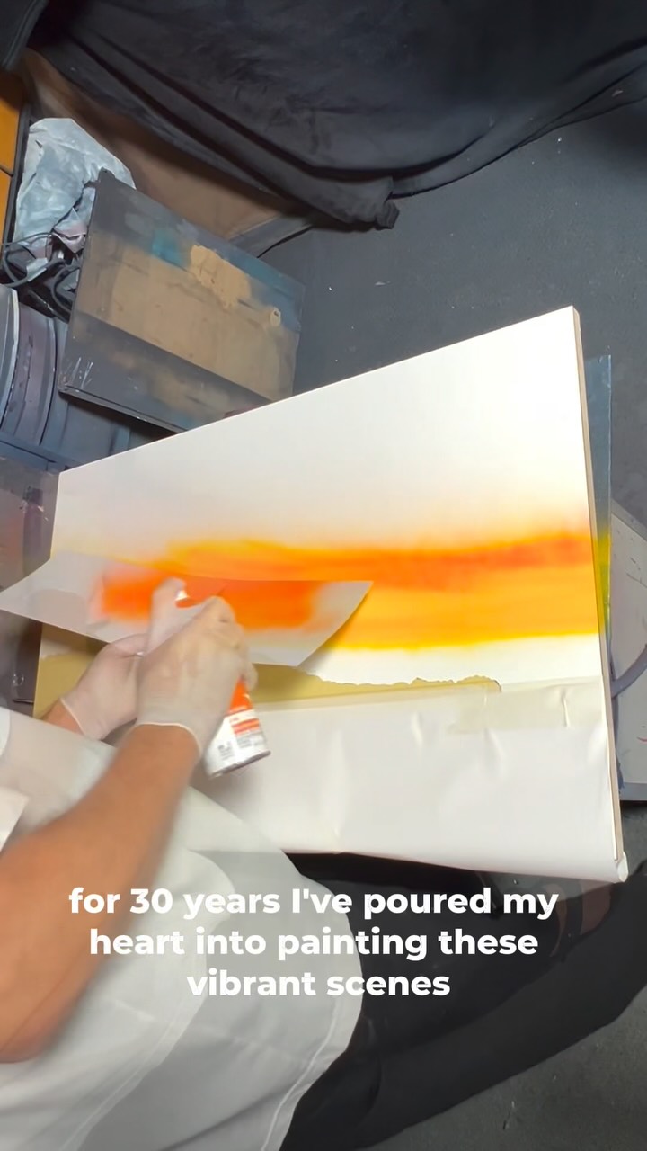 Sebo Art Facebook ad: For thirty years, I’ve poured my heart and…