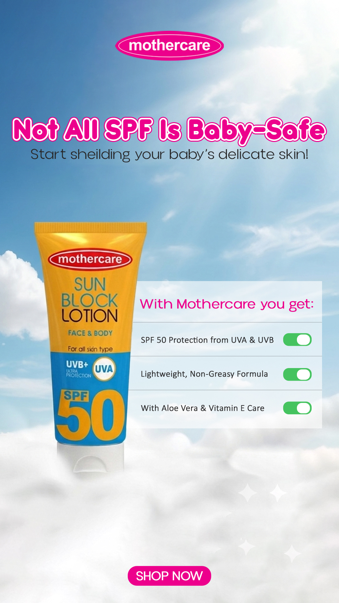 Mothercare Pakistan Facebook ad from Jun 5, 2026