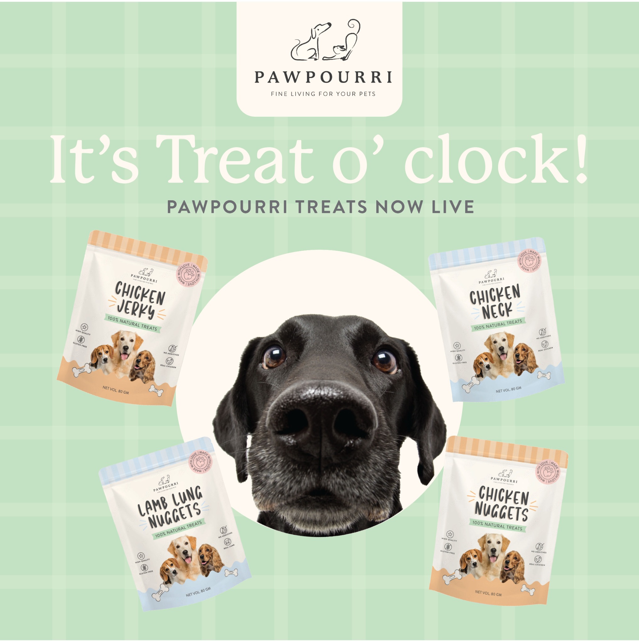 Pawpourri- Fine Living For Your Pets Facebook ad